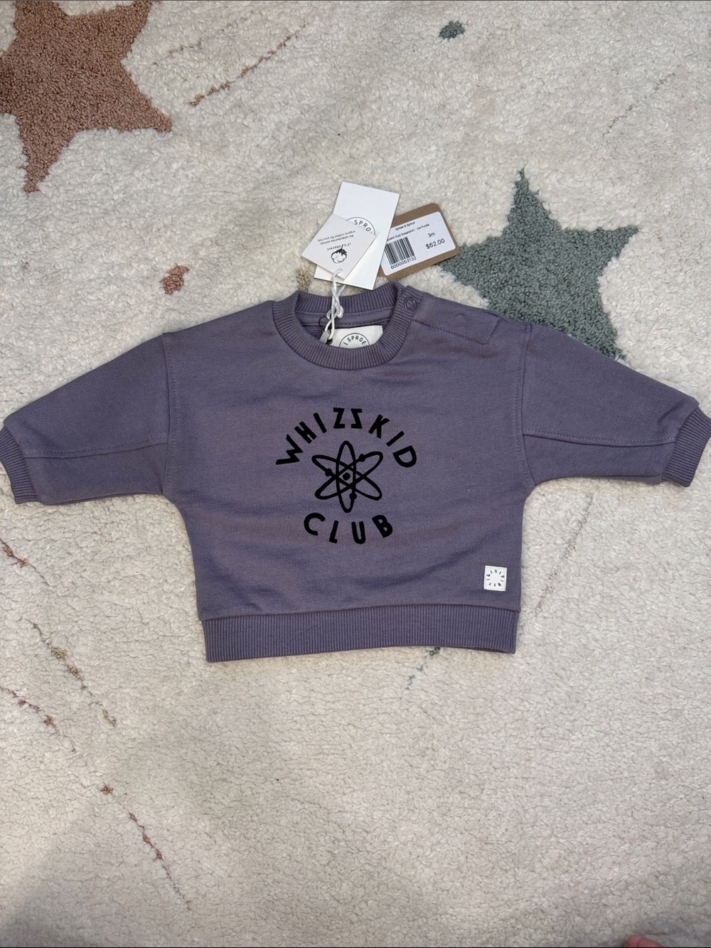 Sproet & Sprout Purple Whizskid Club Sweatshirt